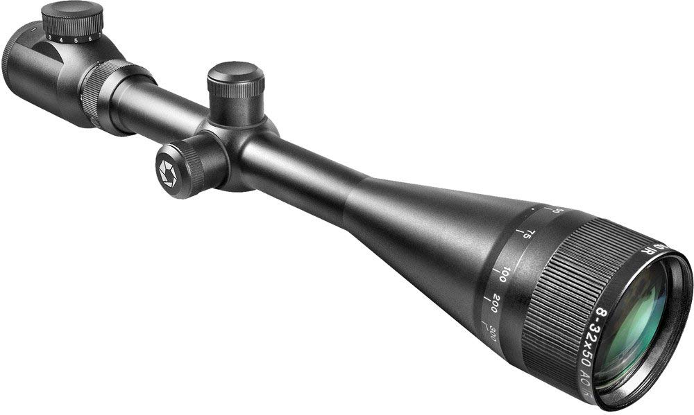 BARSKA 8-32x50 IR AO Excavator IR Target Dot Riflescope