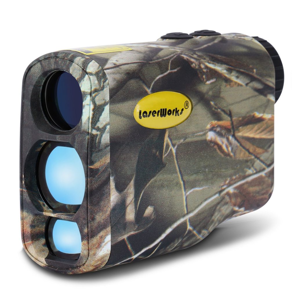 LaserWorks LW1000SPI Laser Rangefinder for Hunting and Golf