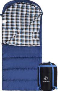 REDCAMP Cotton Flannel Sleeping Bag