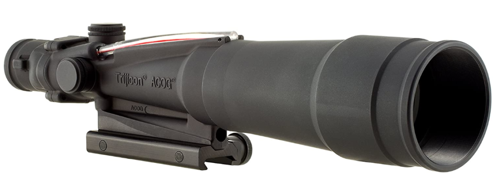 Trijicon TA55A ACOG 5.5 X 50 Red Chevron BAC Flattop .308 Reticle